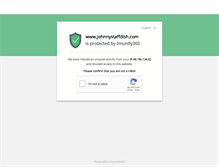 Tablet Screenshot of johnnystaffdish.com